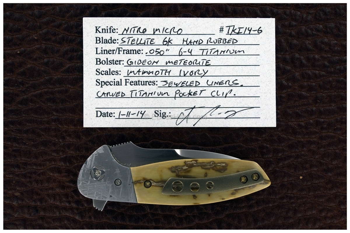 Peter Carey Very Deluxe Nitro Micro Flipper