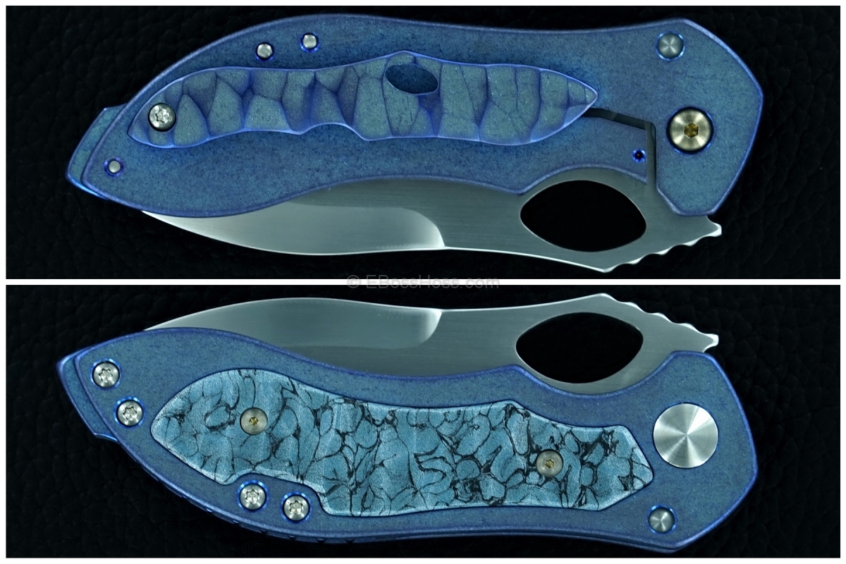 Neil Blackwood Custom Mokuti Mini Skirmish Framelock