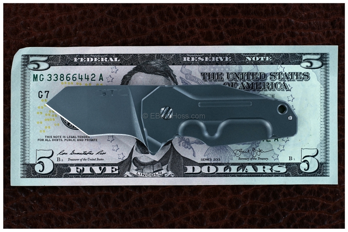 Gustavo Cecchini (GTC Knives) Custom Micro F/C Flipper