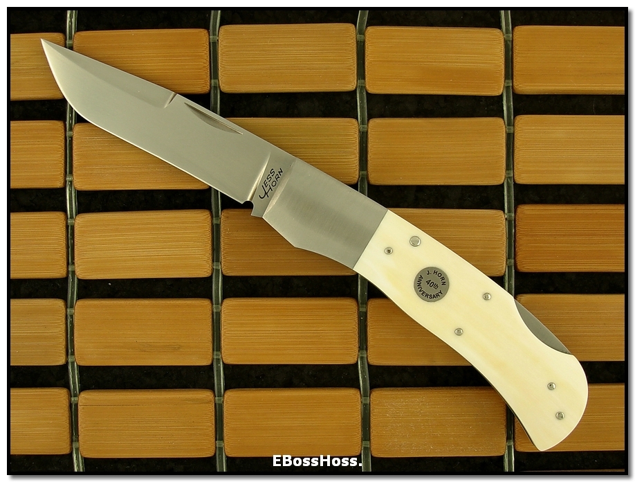 Jess Horn 40th Anniversary Lockback Folding Knife