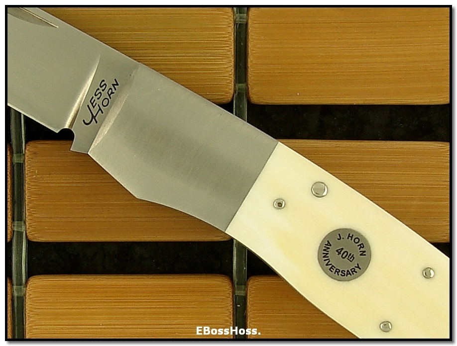 Jess Horn 40th Anniversary Lockback Folding Knife