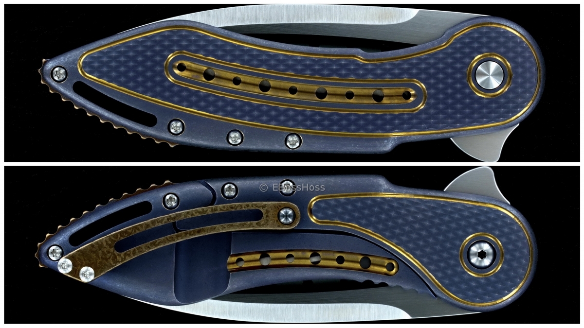 Todd Begg Knives Deluxe Glimpse 5.5 Flipper