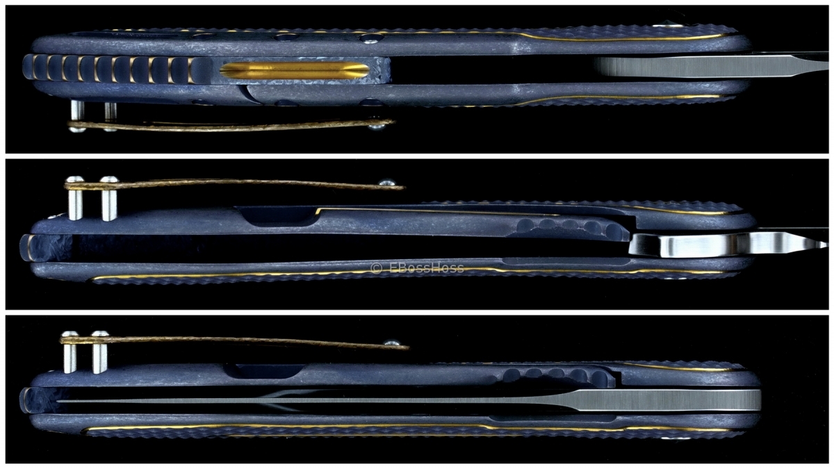 Todd Begg Knives Deluxe Glimpse 5.5 Flipper