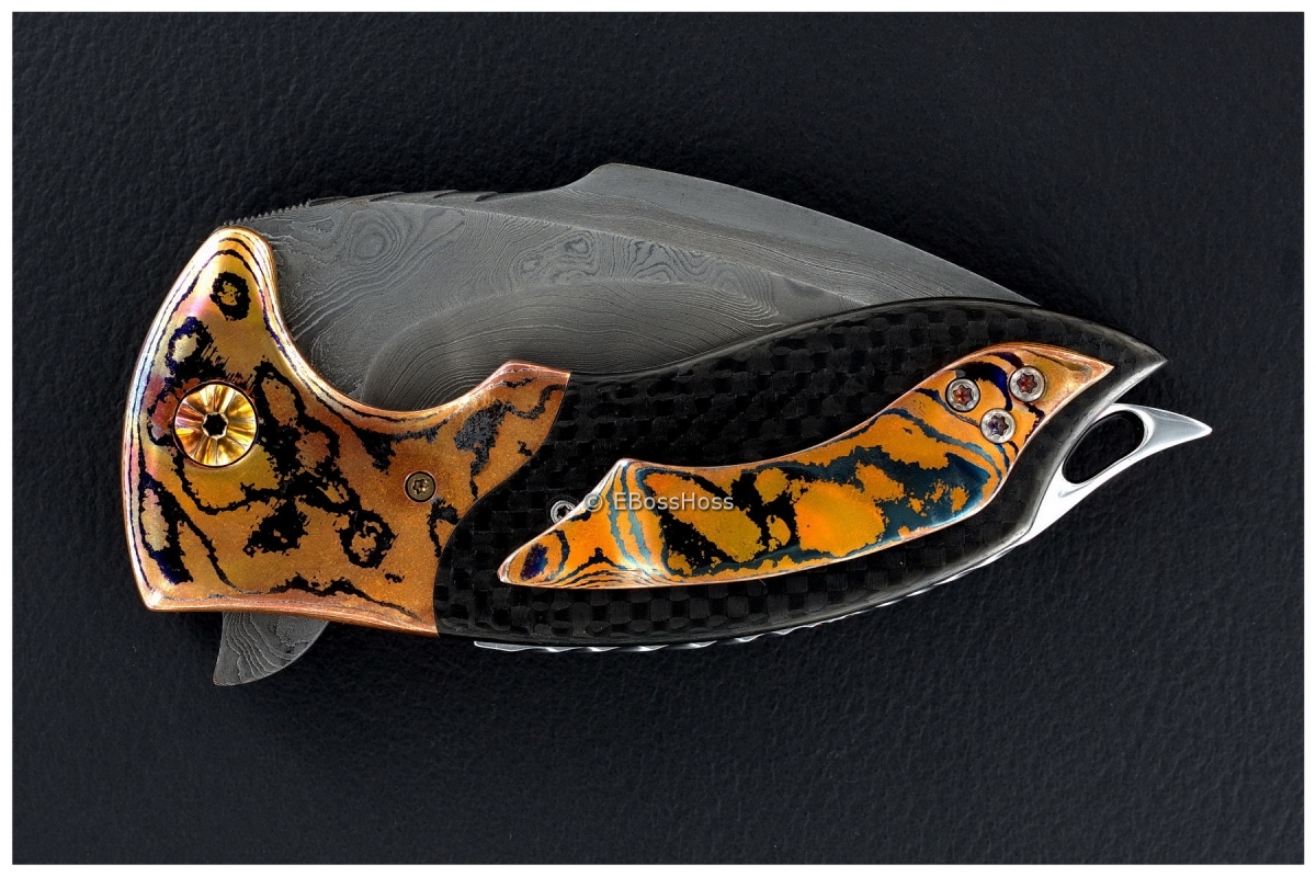 Alistair Bastian Knives Custom Deluxe Hornet Flipper