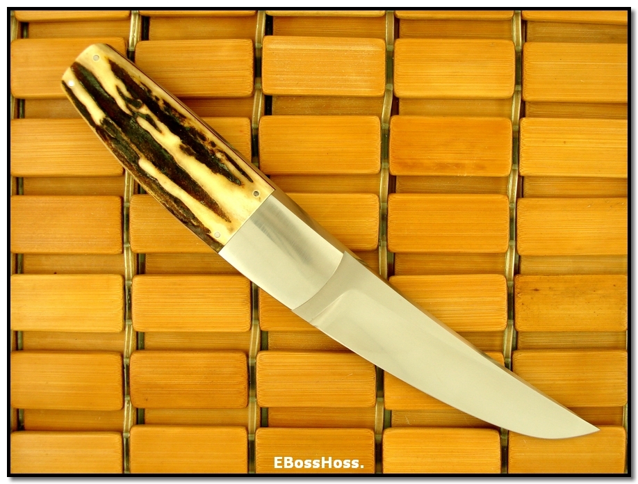 Bob Lum Fixed Tanto - Deluxe Stag
