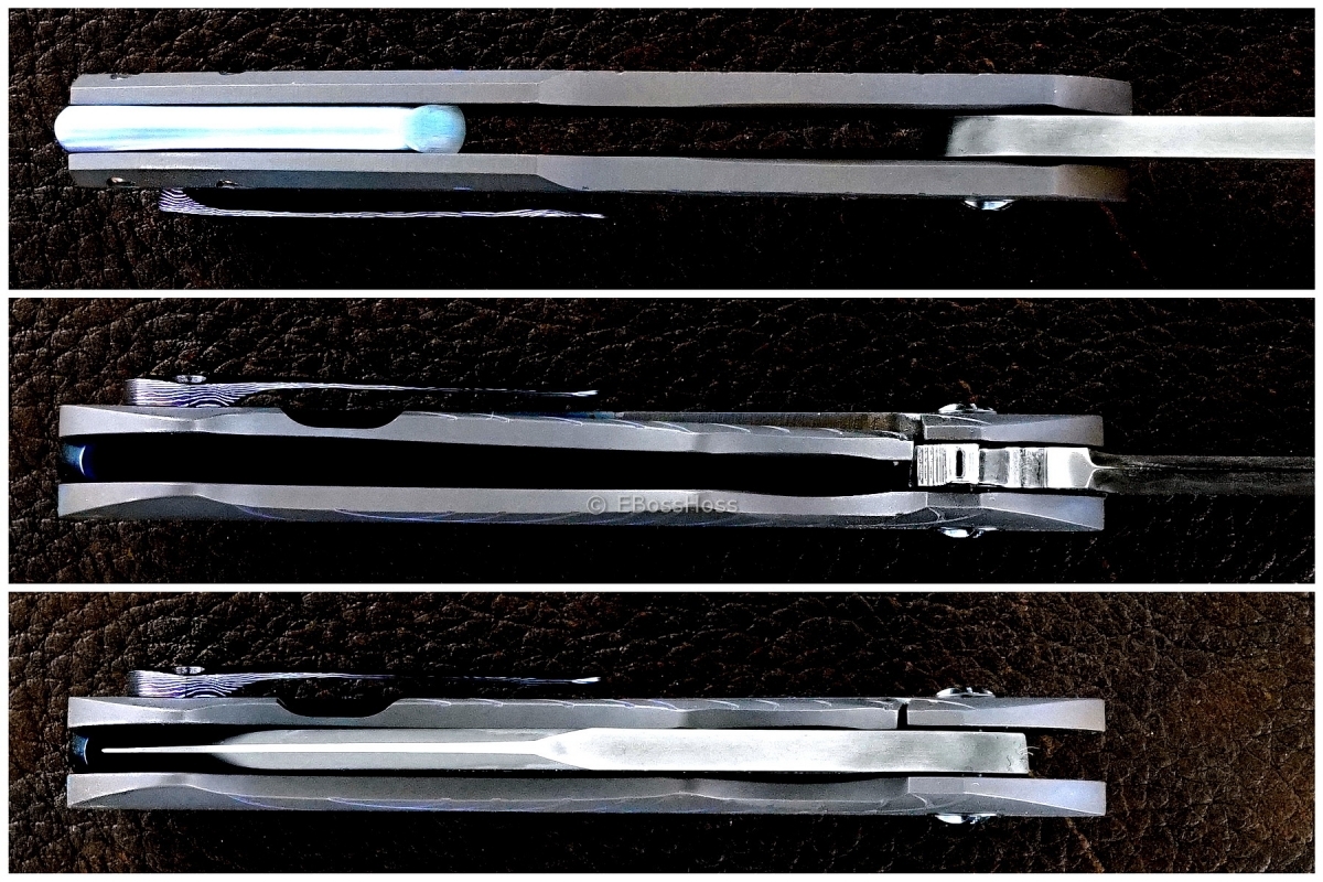Rick Barrett Custom Toxic Tanto Fallout 3.5 Flipper