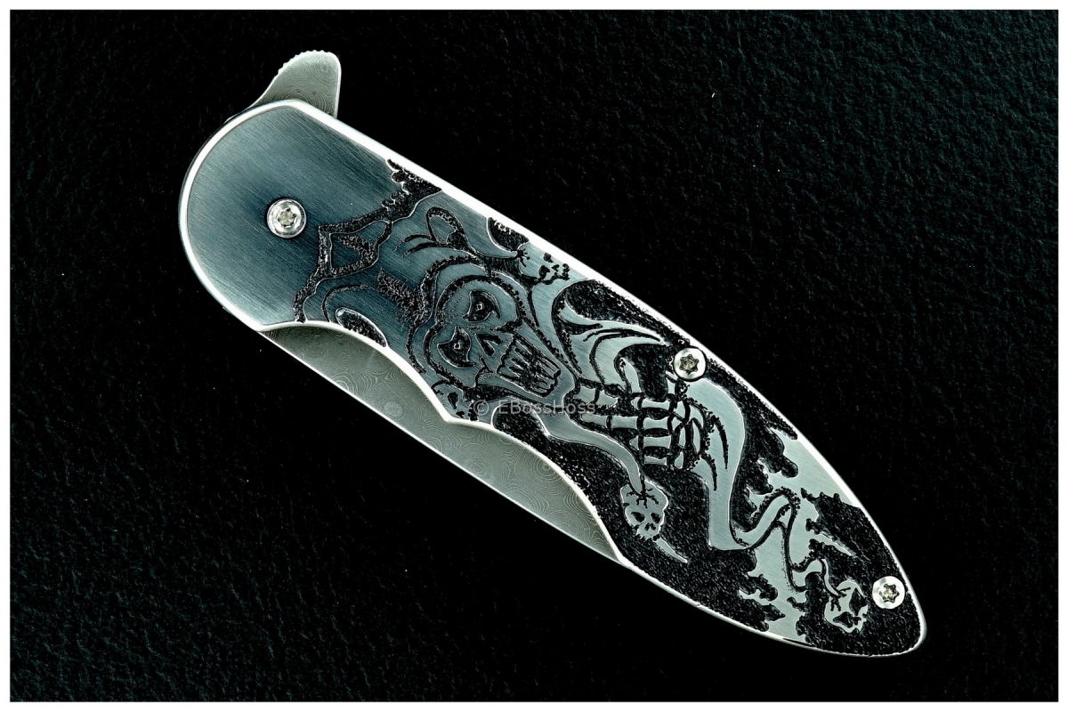 J.L. (Lee) Williams Custom Carved Kickstop Flipper