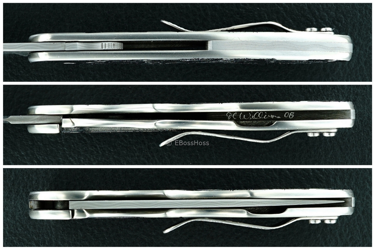 J.L. (Lee) Williams Custom Carved Kickstop Flipper
