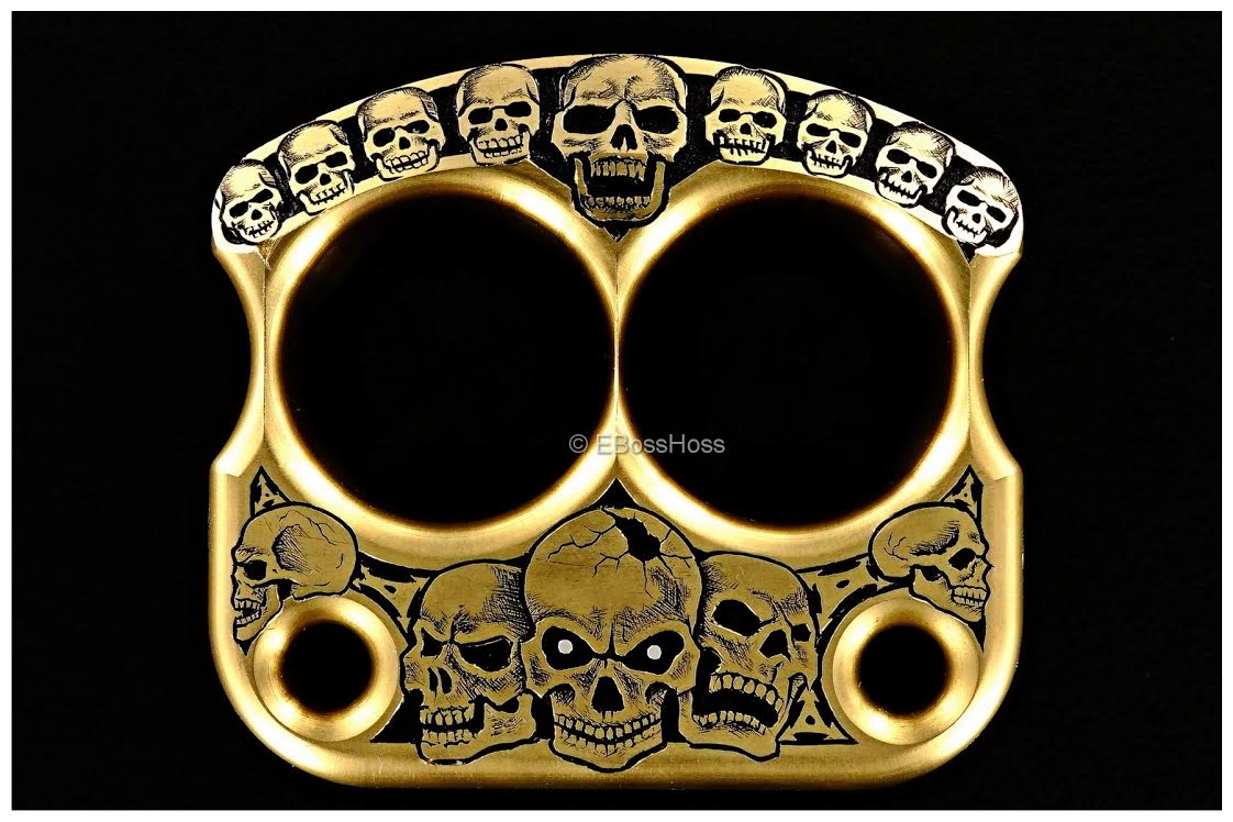 Andy Frankart One-Inch Brass DFK -- Masterfully engraved by CJ Cai