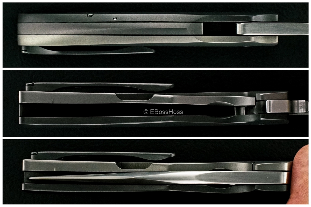 Tashi Bharucha Custom Zirconium-Handle Stardust XLF Flipper