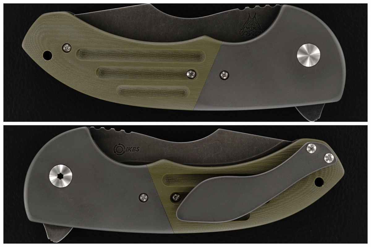 Walter Randolph (WR Bladeworks) Custom Bolstered SKF Flipper