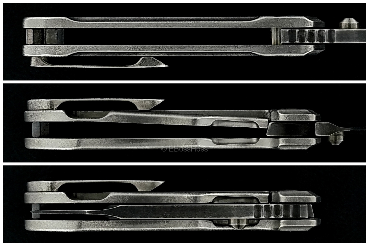 JB Stout Custom Levaithan Framelock Flicker