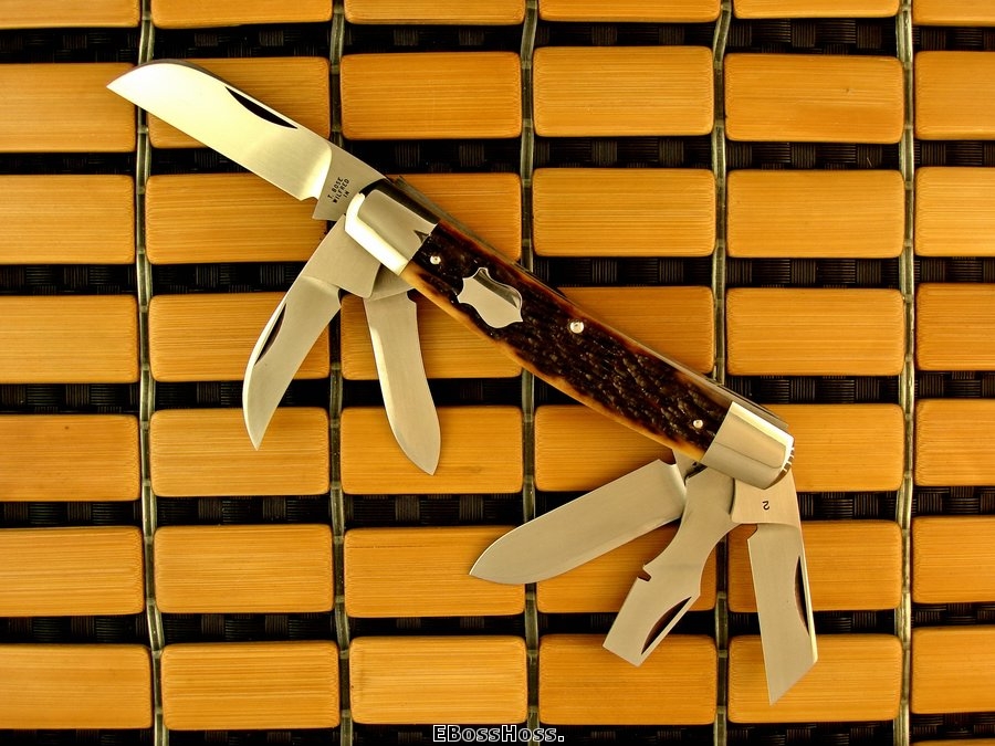 Tony Bose 6-Blade Congress Remington Bone