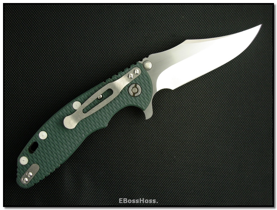 Rick Hinderer XM-18 Linerlock Custom Ground Bowie