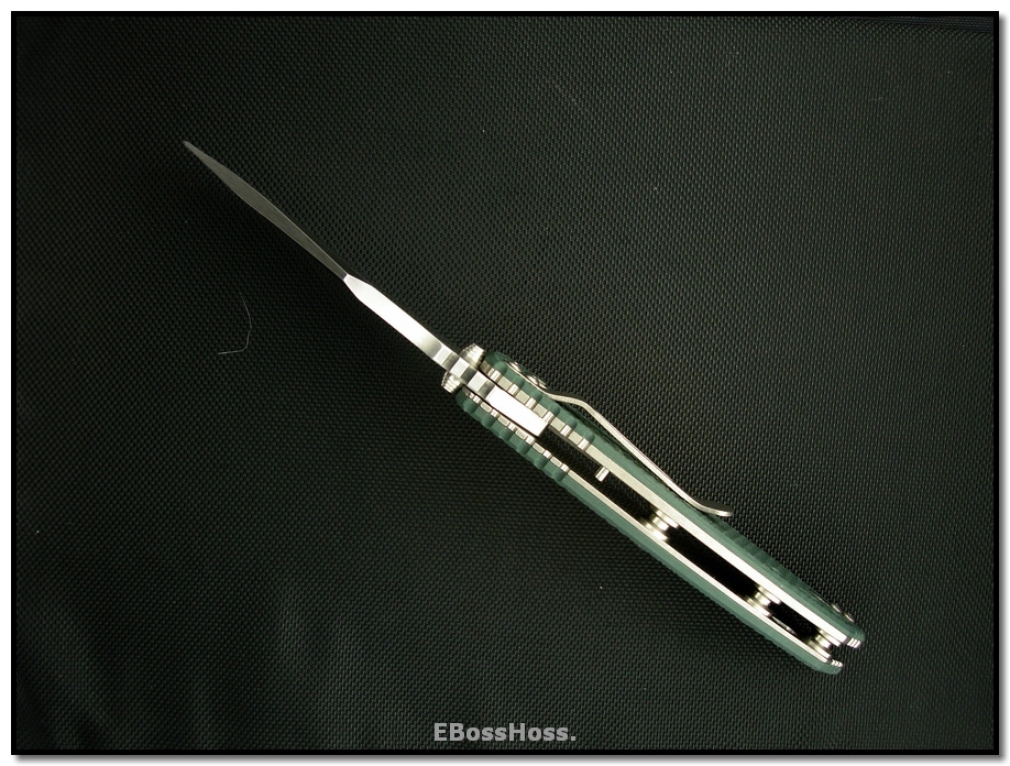Rick Hinderer XM-18 Linerlock Custom Ground Bowie