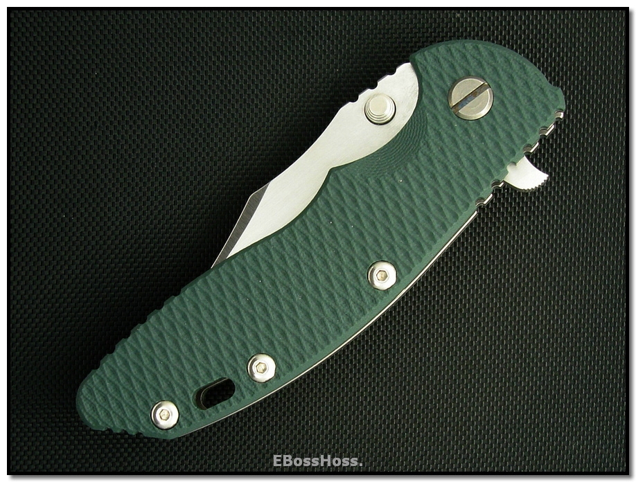 Rick Hinderer XM-18 Linerlock Custom Ground Bowie