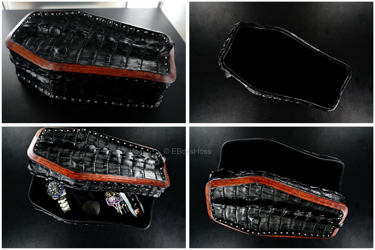 Starlingear's Greg Everett, Leathersmith: Hand-made Coffin Valet