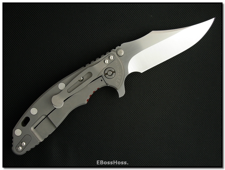 Rick Hinderer XM-18 Custom Ground Bowie Framelock (NYC Special)