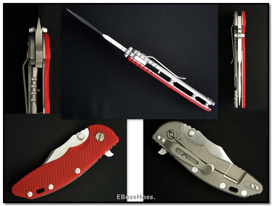 Rick Hinderer XM-18 Custom Ground Bowie Framelock (NYC Special)