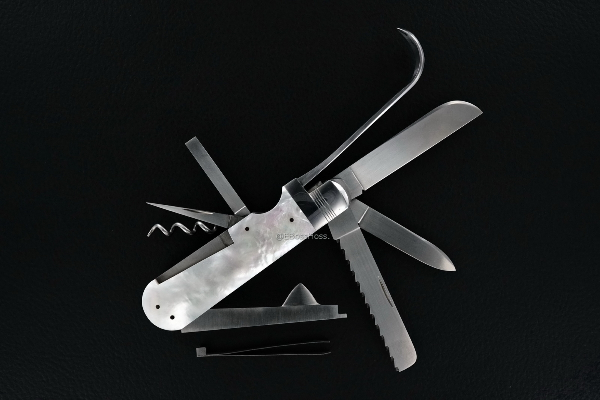 Richard Rogers Custom Deluxe Horsemans Knife