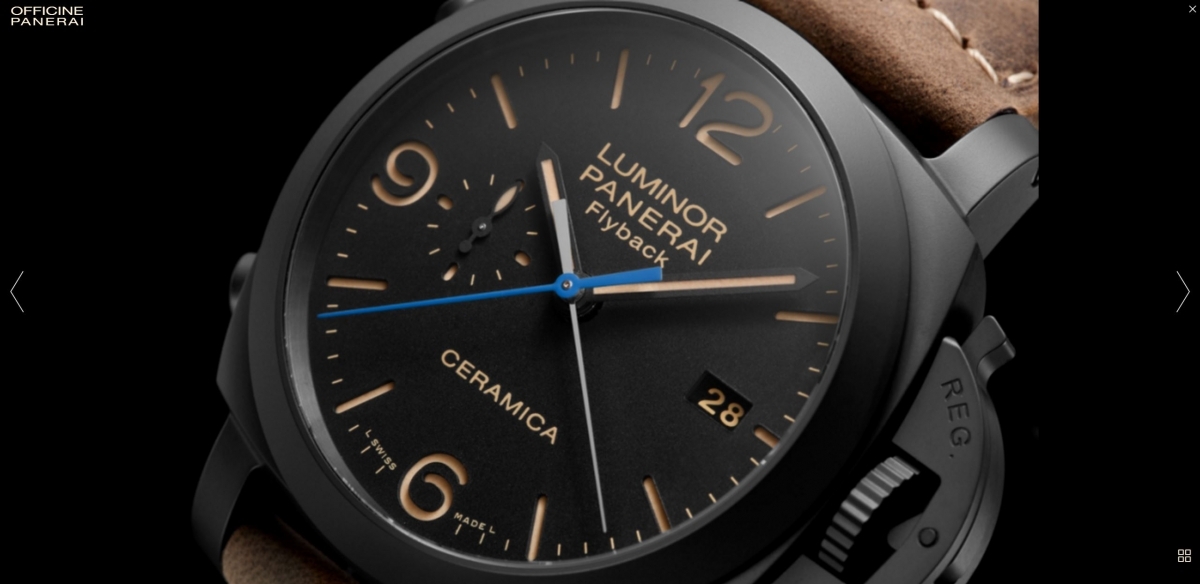 Panerai (Officine Panerai) 580 Luminor Ceramica Flyback Chrono - PAM00580
