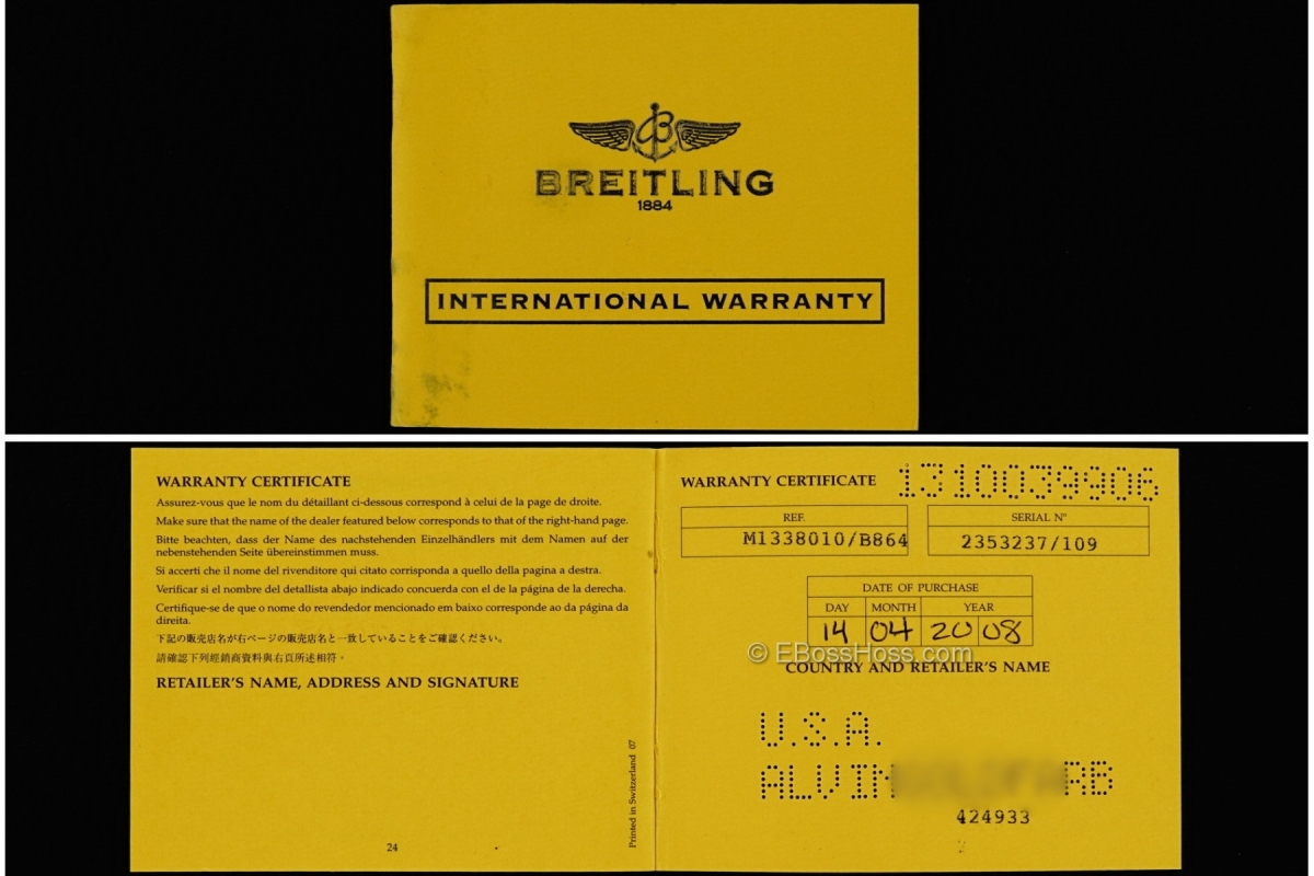 Breitling Avenger Skyland Blacksteel - M13380