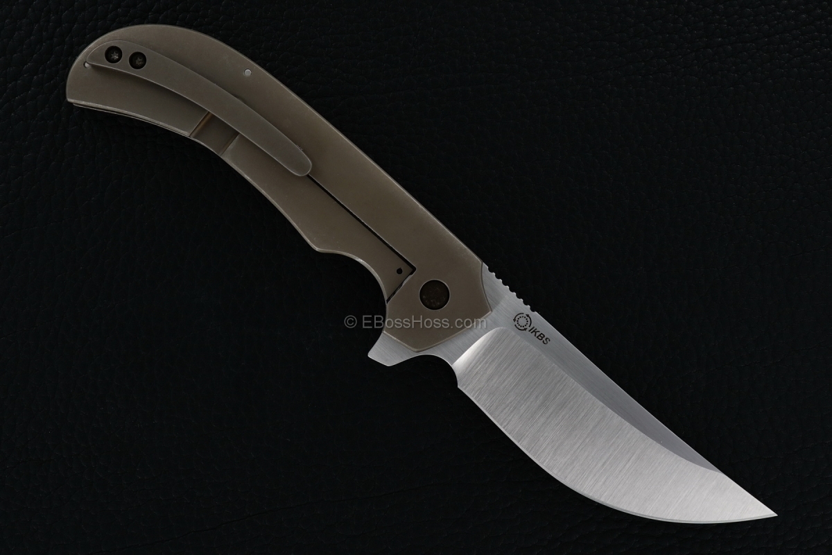 David Mosier / Sean Kendrick Custom Serpent Line Framelock Flipper w/ IKBS