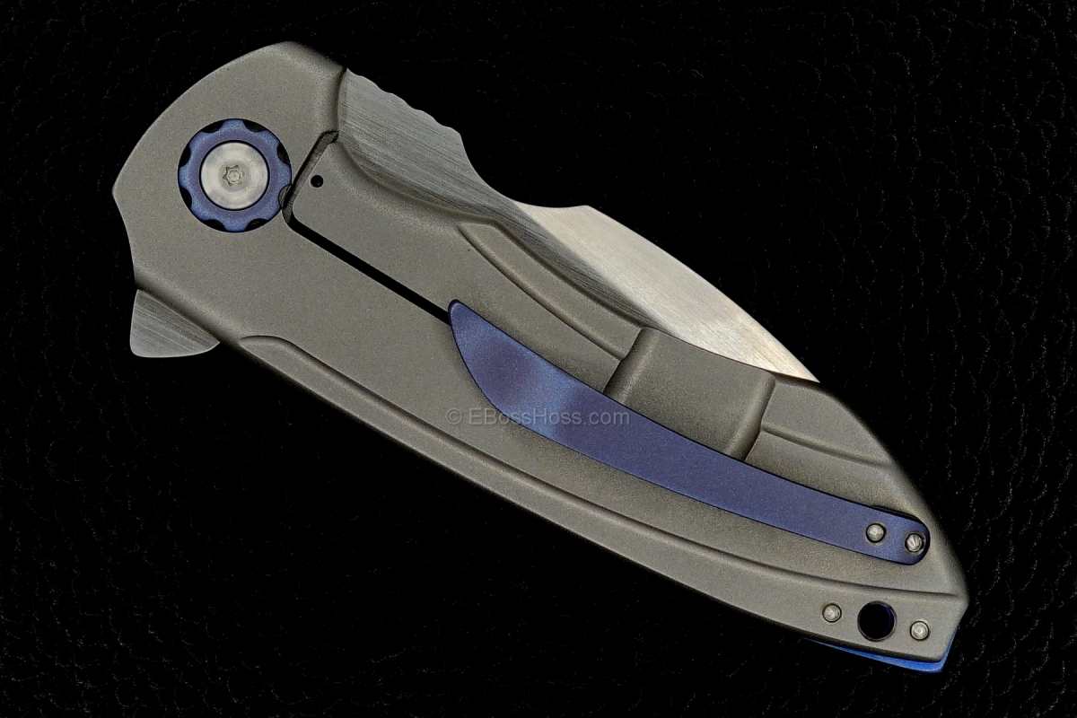 Michael Burch (Burchtree Bladeworks) Custom Vented Slim Genesis Flipper