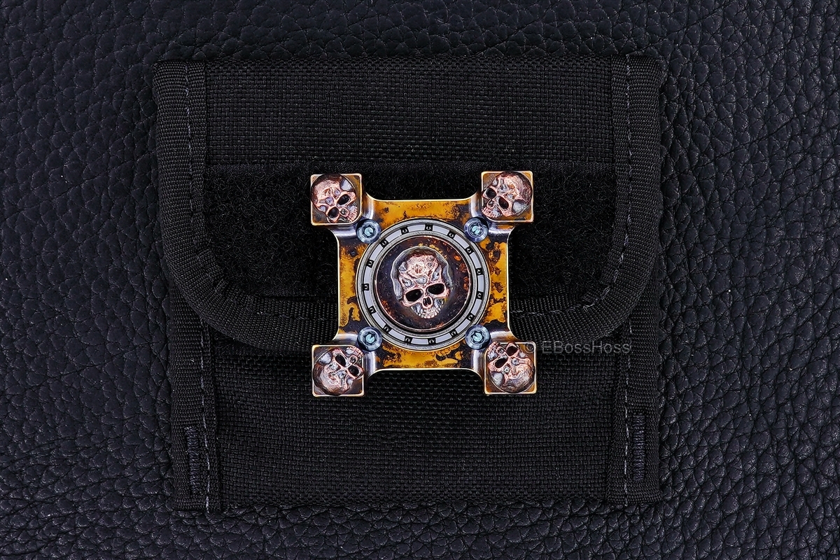 Steel Flame 3-D Copper Mini Warrior Ring Spin KillBoX - 3-D Slug