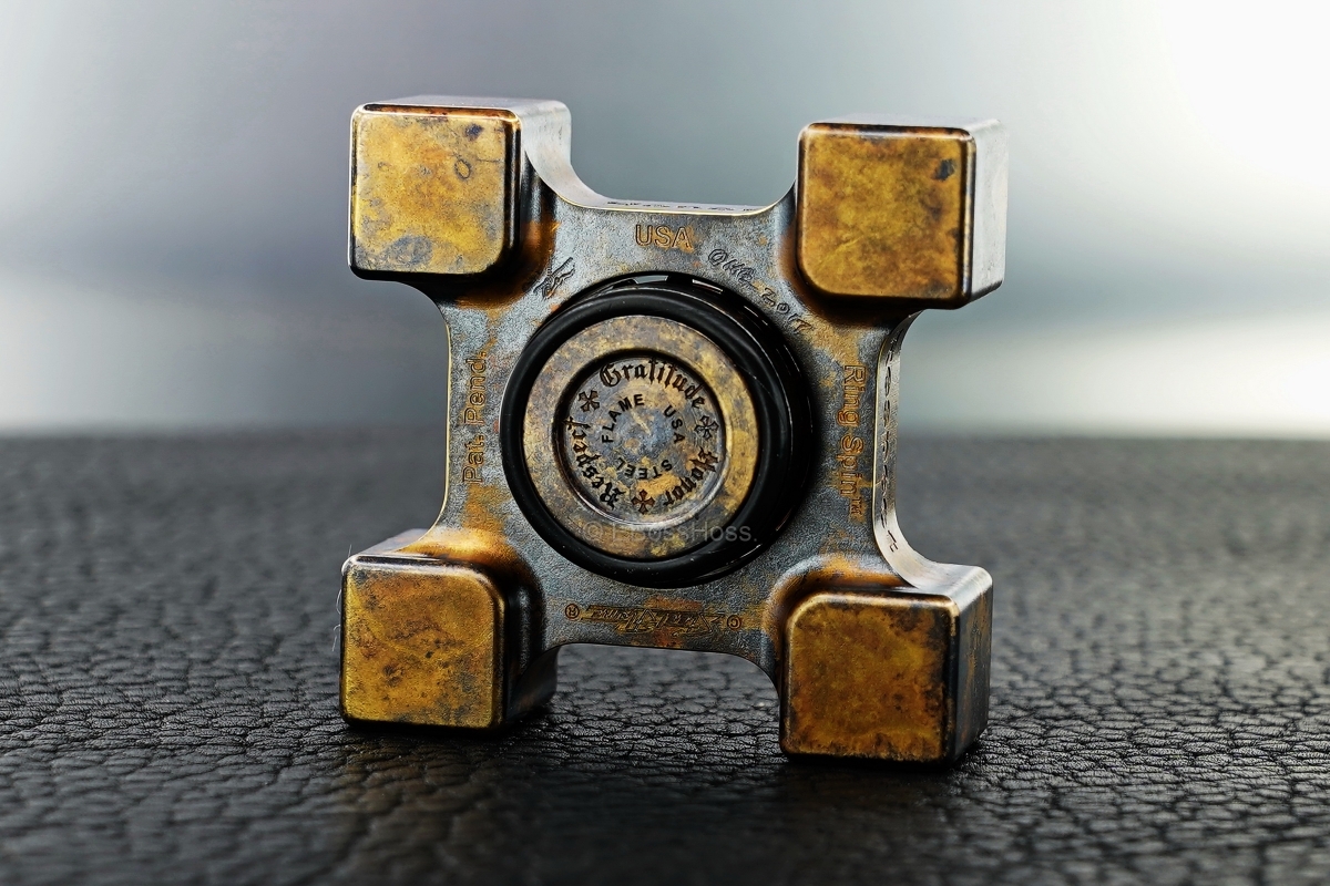 Steel Flame ''ONE 2017'' SLEDGE 3-D Dog Paw Ring Spin KillboX