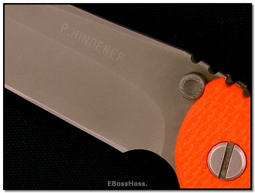 Rick Hinderer XM-18 Hand Ground Custom Flipper (Gen 1 & 2)