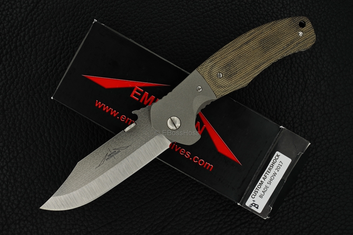 Ernie Emerson Custom Bolstered Aftershock B Waved