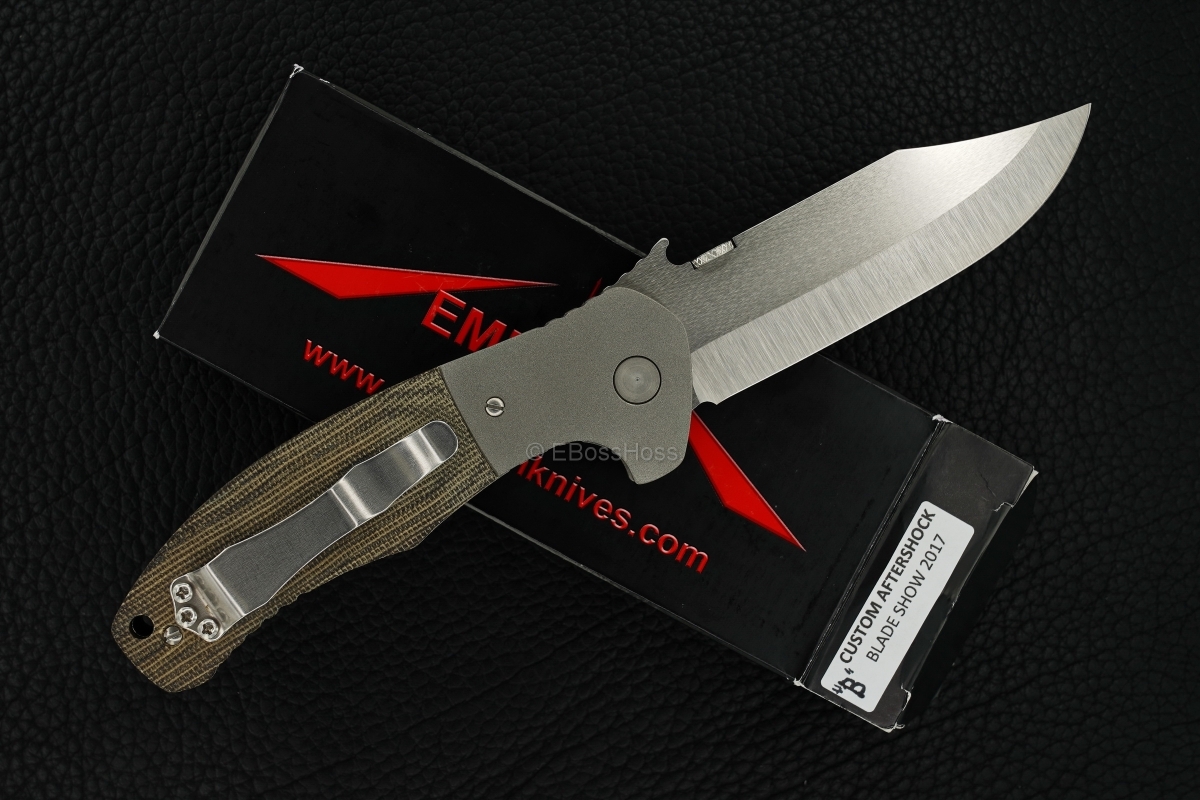Ernie Emerson Custom Bolstered Aftershock B Waved