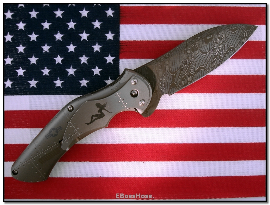 Tim Galyean Damascus XL Junkyard Dawg