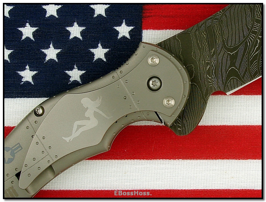 Tim Galyean Damascus XL Junkyard Dawg