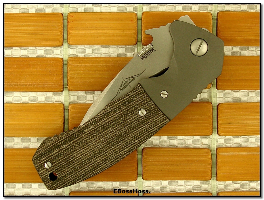 Ernie Emerson Custom CQC-14 Sub-Commander Prototype