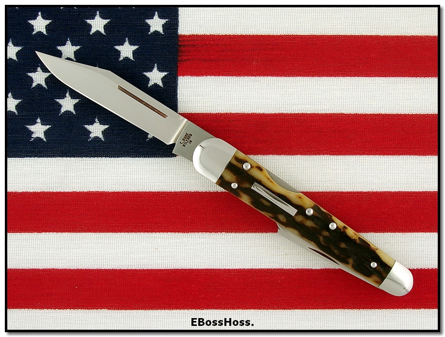 Tony Bose Lockback Whittler - Stag