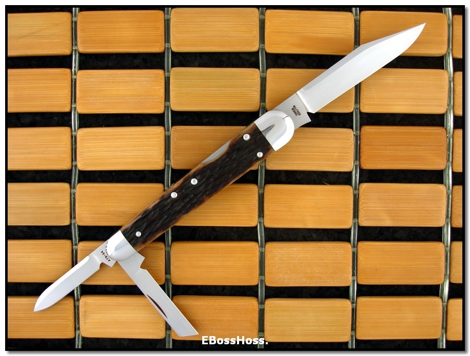 Tony Bose Lockback Whittler - Remington Bone