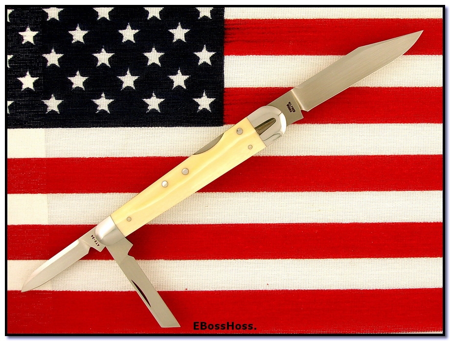 Tony Bose Lockback Whittler - Pre-ban Ivory