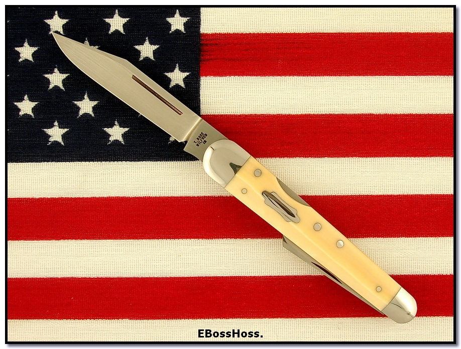 Tony Bose Lockback Whittler - Pre-ban Ivory