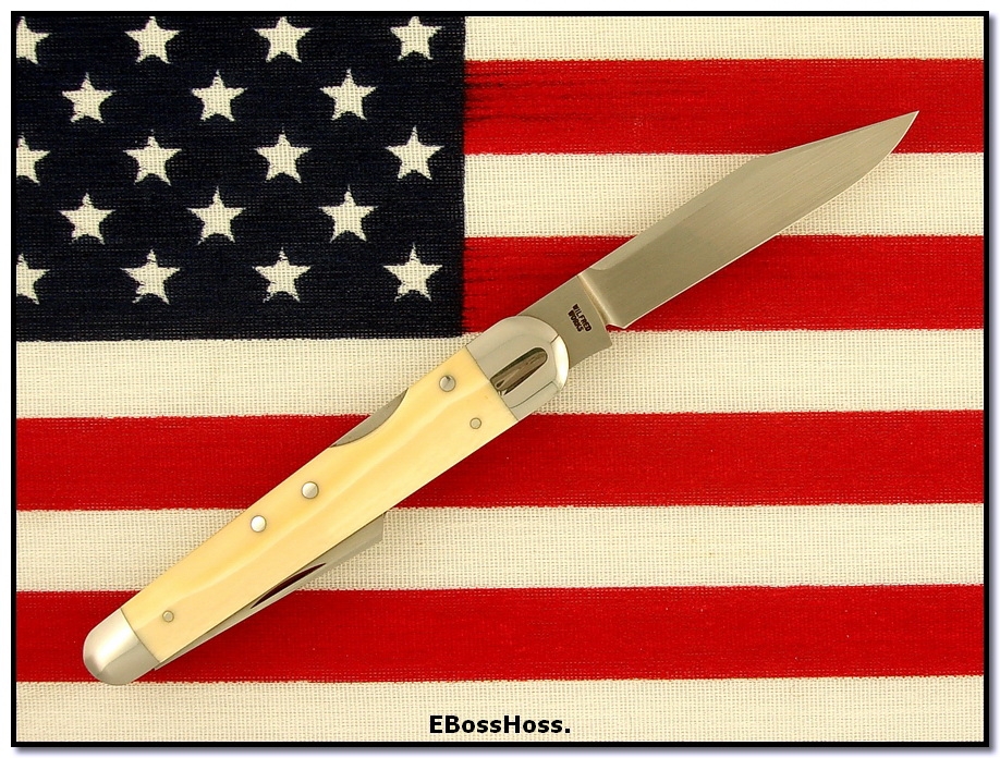 Tony Bose Lockback Whittler - Pre-ban Ivory