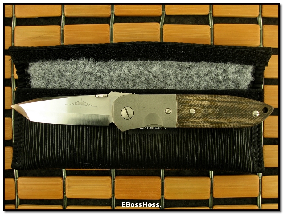 Ernie Emerson CQC-6 Threaded Bolster