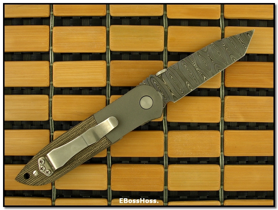 Ernie Emerson Custom CQC-6 Damascus