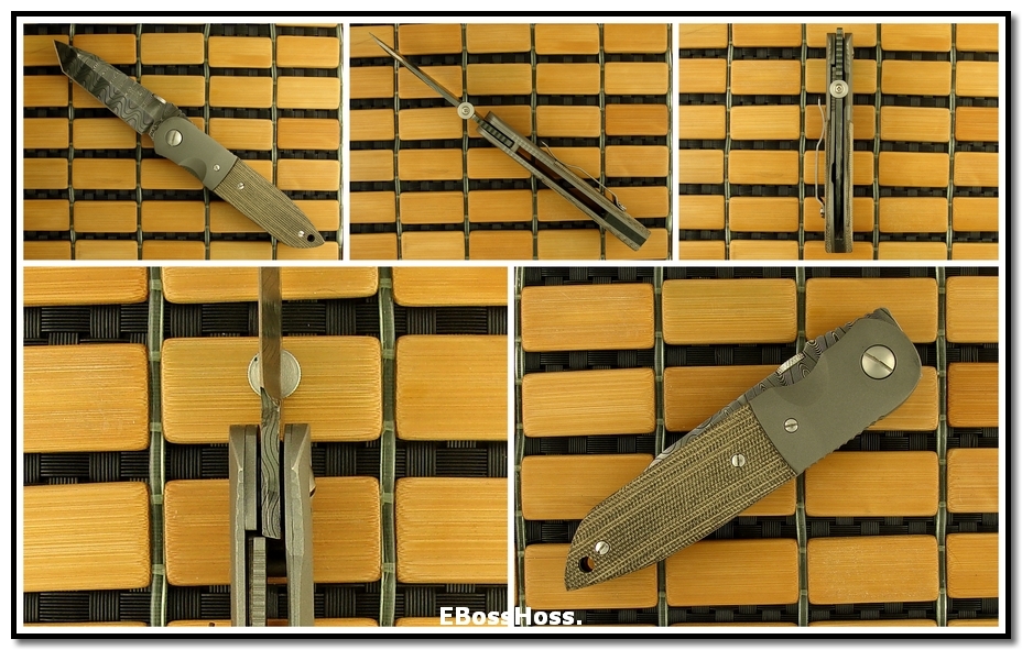 Ernie Emerson Custom CQC-6 Damascus