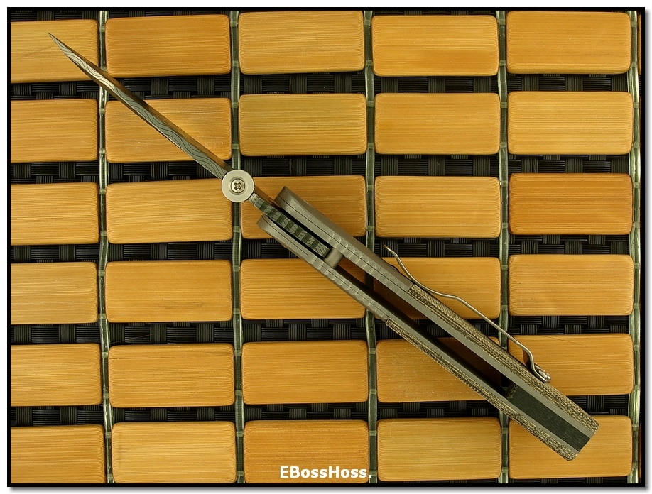 Ernie Emerson Custom CQC-6 Damascus