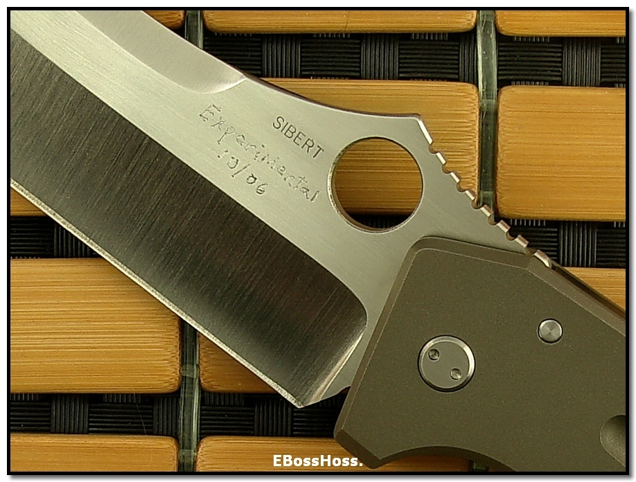 Shane Sibert Pocket Rocket 'Experimental' Framelock