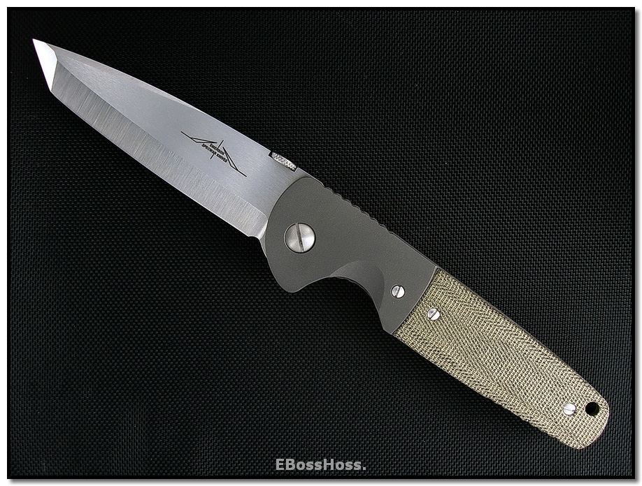 Ernie Emerson Custom Tanto w/Bolsters