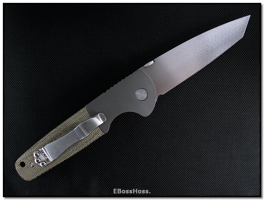 Ernie Emerson Custom Tanto w/Bolsters