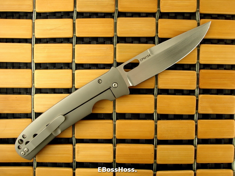 Tom Mayo Long Clip Point TnT