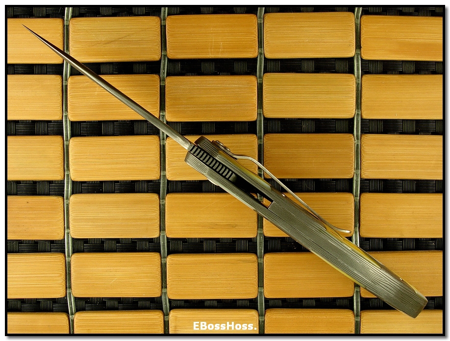 Ken Onion Deluxe Taboo - Damascus & MOP